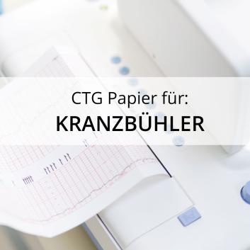 CTG-Papier für Kranzbühler Fetacontrol / Fetasafe 2-10 